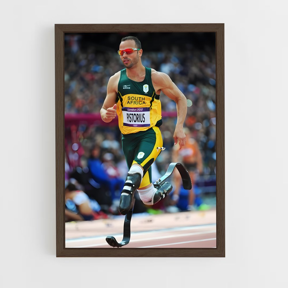 Poster Oscar pistorius – affiche Jeux Olympiques (vue 5)